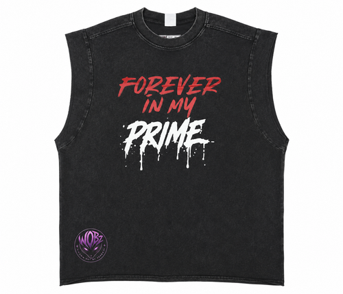 Forever In My Prime Muscle Tee – Front